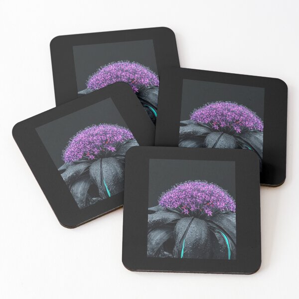 Artikelvorschau, Surreale abstrakte Allium Wildblume v4 entworfen und verkauft von PiranhaEatFashion.