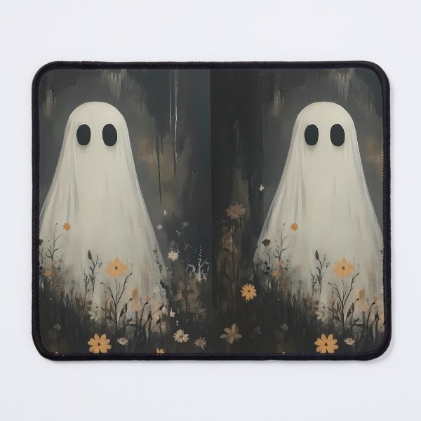 Item preview, Cute ghost in flowers designed and sold by vyrlook.