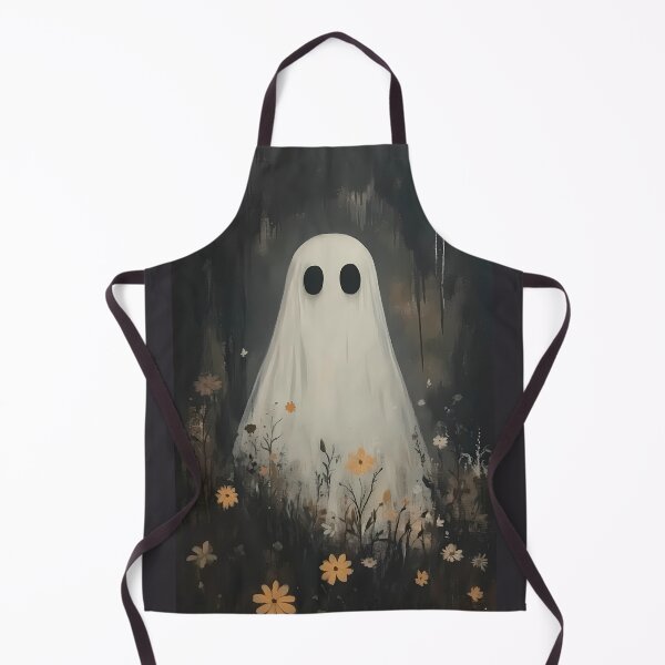 Item preview, Cute ghost in flowers designed and sold by vyrlook.