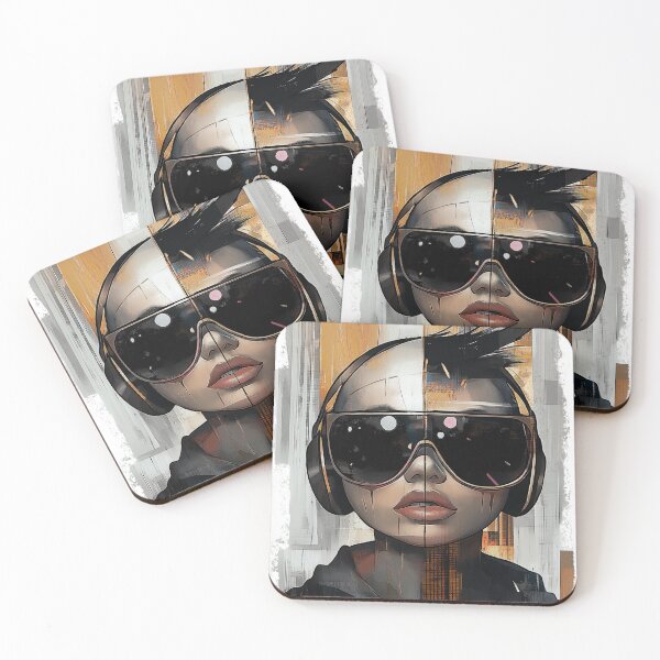 Item preview, Future girl. Cool female attitude design. Neo punk. designed and sold by Shoot-The-Moon.