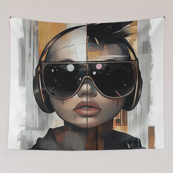 Item preview, Future girl. Cool female attitude design. Neo punk. designed and sold by Shoot-The-Moon.