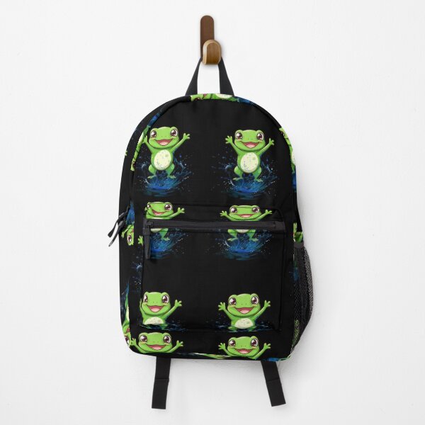 Artikelvorschau, Glücklicher Frosch Classic T-Shirt entworfen und verkauft von Iyioladesign.