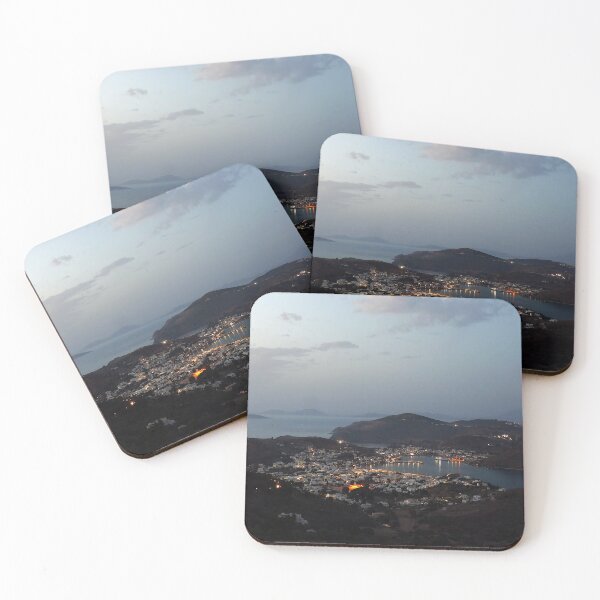 Item preview, Skala hazy evening view, Patmos designed and sold by paulboizot.