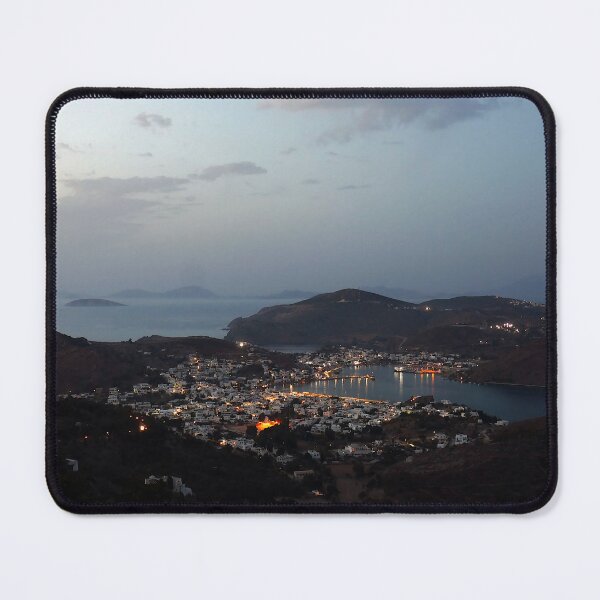 Item preview, Skala hazy evening view, Patmos designed and sold by paulboizot.
