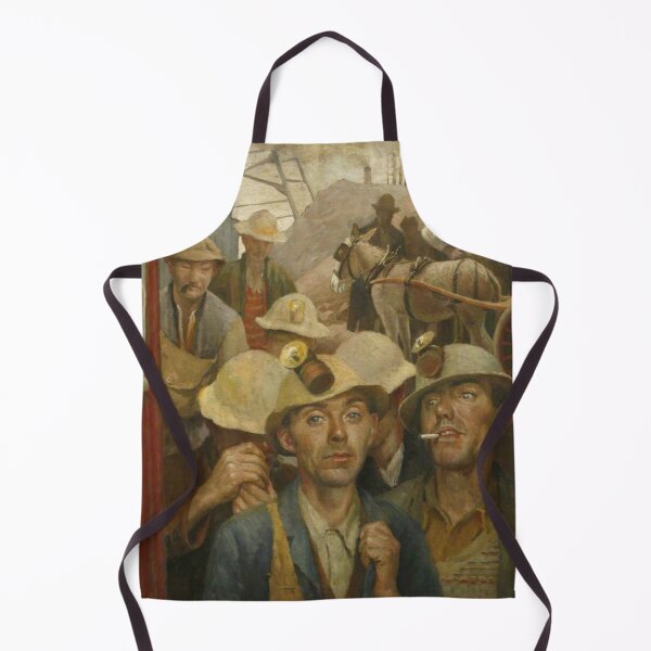 Item preview, Miners vintage painting designed and sold by Vintage Designs +.