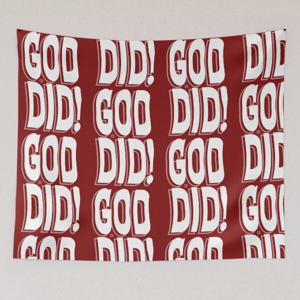 Item preview, GOD DID! meme designed and sold by Yuzik.