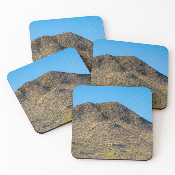 Item preview, This stunning photo captures the beauty of the Tucson desert with towering saguaro cacti standing proudly in the foreground designed and sold by EyezWatchin.