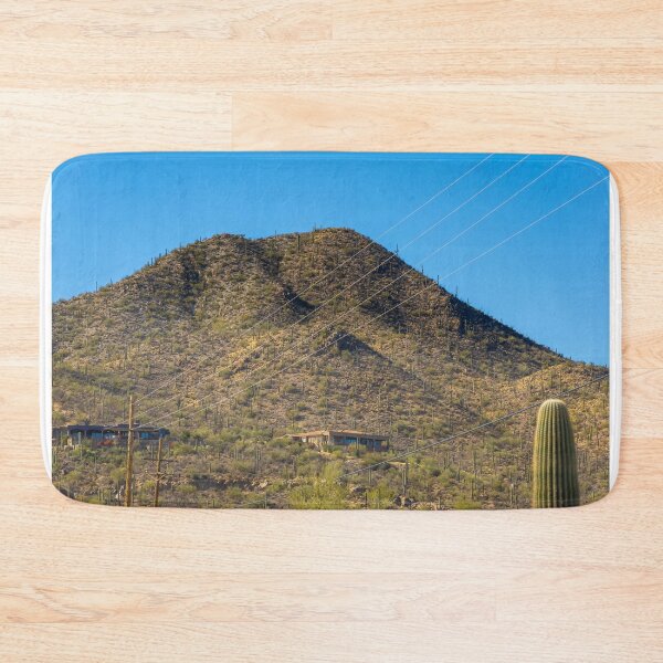 Item preview, This stunning photo captures the beauty of the Tucson desert with towering saguaro cacti standing proudly in the foreground designed and sold by EyezWatchin.