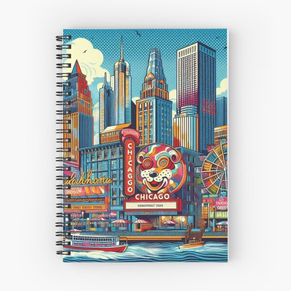 Aperçu de l'œuvre CHICAGO LA VILLE créée et vendue par MIVERSIUM.