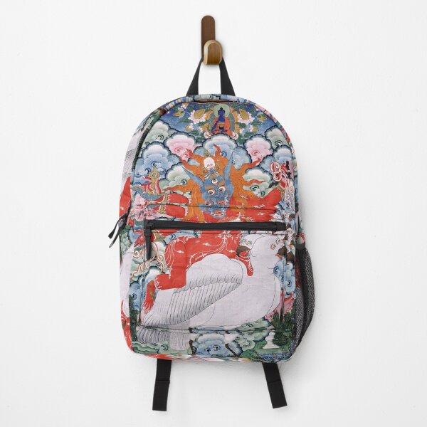Item preview, Thangka 221 Mahakala Buddhist Protector Shanglon Minister 1800s designed and sold by GuyBlank.