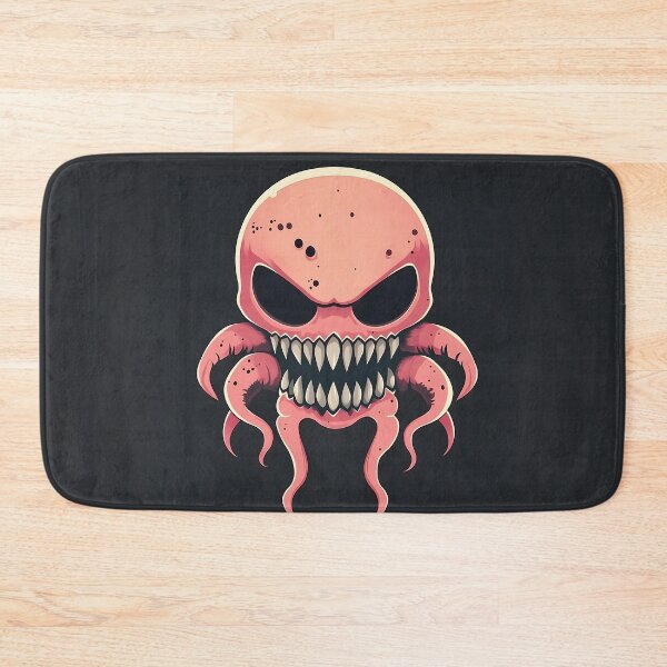 Item preview, Pink Skull With Tentacles Logo Design designed and sold by GoldenTealArts.