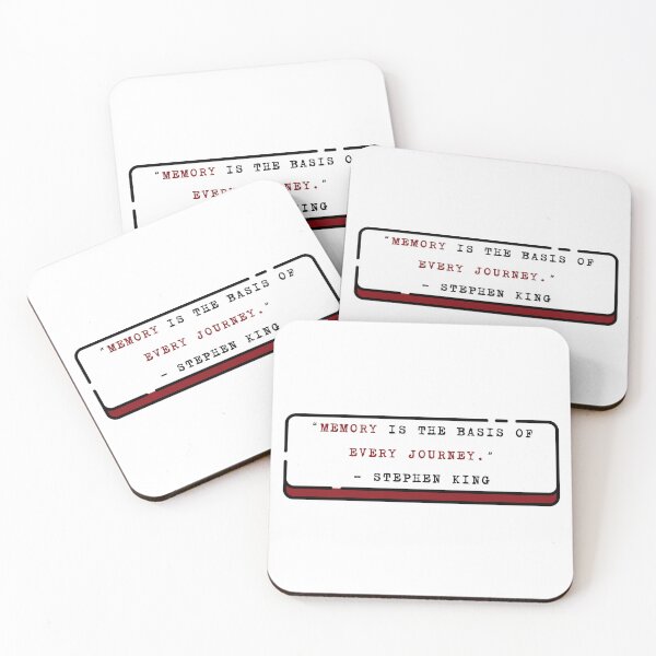 Item preview, “Memory is the basis of every journey.” - Stephen king designed and sold by DedsStudio.