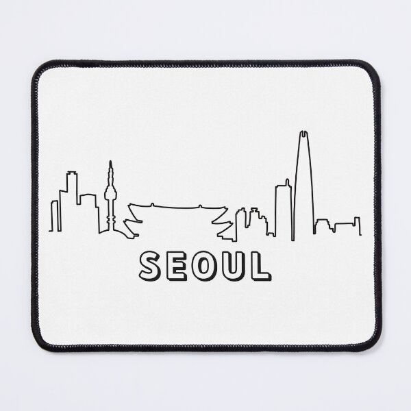 Artikelvorschau, Seoul Linie veranschaulicht entworfen und verkauft von Raonmemory.
