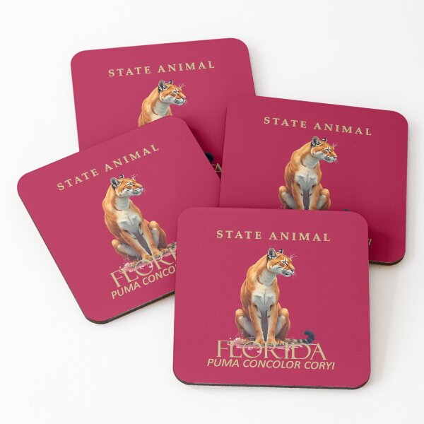 Item preview, Florida Animal North American Cougar Design designed and sold by taiche.
