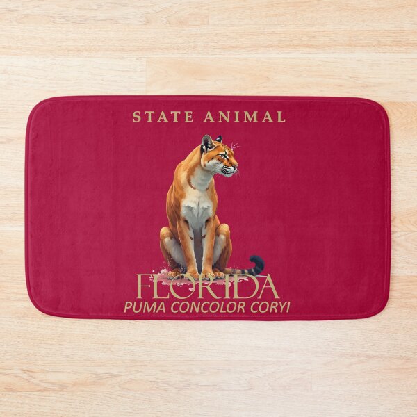Item preview, Florida Animal North American Cougar Design designed and sold by taiche.