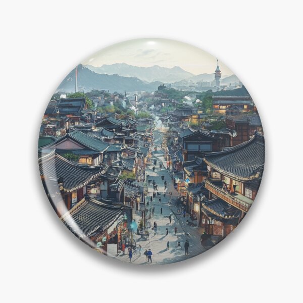 Item preview, Morning Stroll Through Hanok Village designed and sold by Korea-Interest.
