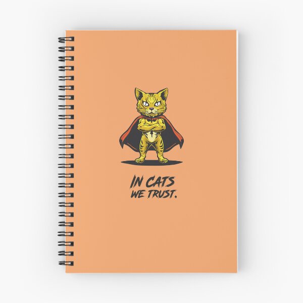 Item preview, Funny Cat Design: In Cats We Trust designed and sold by katjacasper.