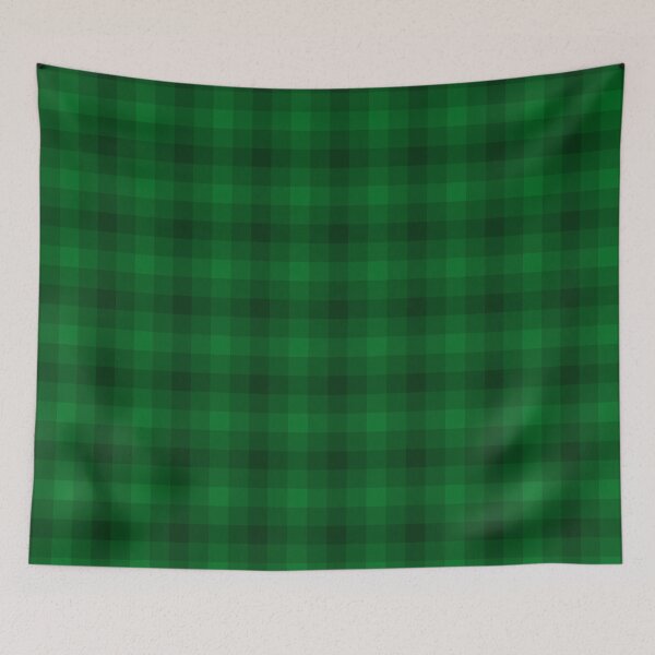 Item preview, Dark Green Checkers designed and sold by ChiaraBlueberry.