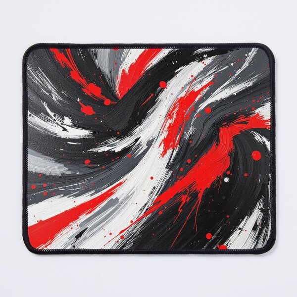 Item preview, Crimson Contrast - Bold Abstract Energy designed and sold by Kozon.