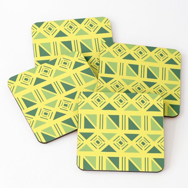 Item preview, African patterns – BOGOLAN yellow designed and sold by Wolagno.