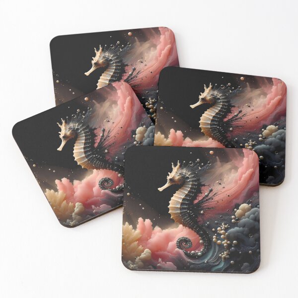 Item preview, Seahorse designed and sold by Vibranta Studio.
