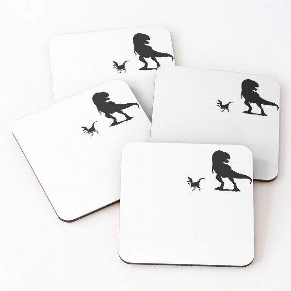 Item preview, T-rex and velociraptor. Dinosaurs design designed and sold by AestheticBoutiq.