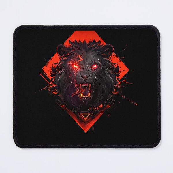 Item preview, Black Lion // Black Lion // Cool Animal // Cyber Animal // Animal Art // Animal Warrior // Gaming Aesthetic stickers designed and sold by SMARTKIT DESIGNAGENCY.