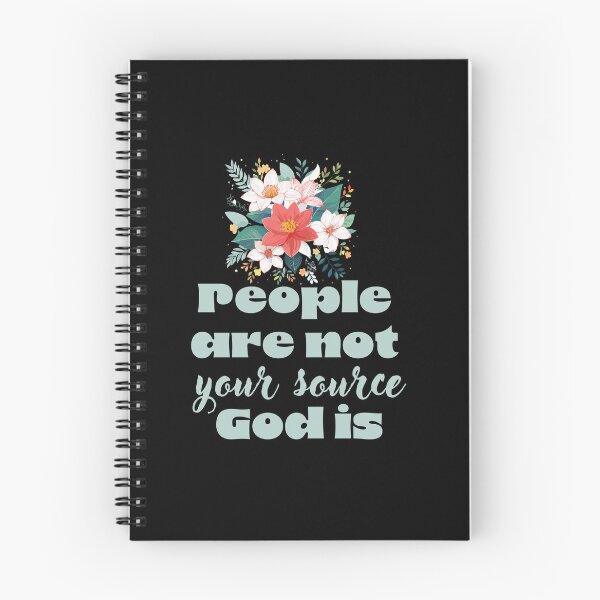 Item preview, People Are Not Your Source God Is - Christian  designed and sold by CrossCrafted.