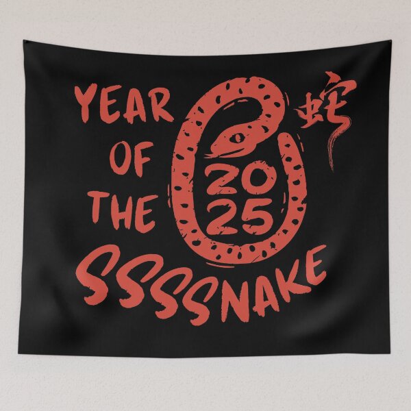 Item preview, Year of the Snake 2025 Funny Chinese Zodiac  designed and sold by artsybold.