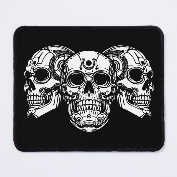 Item preview, 3 Robot Skulls 02 designed and sold by Reillustore X.