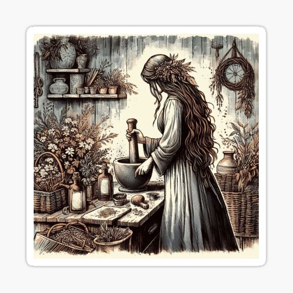 Item preview,  Witches / Witch IV. designed and sold by morwenna-.