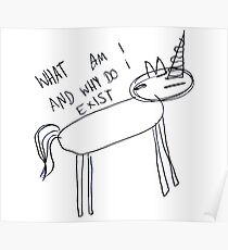 REALLY BAD UNICORN Poster