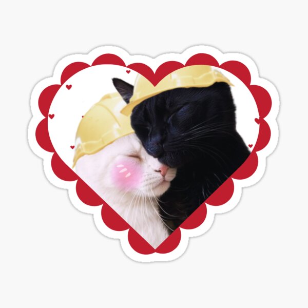 Artikel-Vorschau von Katzen, die sich ineinander verlieben, designt und verkauft von holmsdesign.