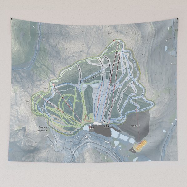 Item preview, Catamount Resort Trail Map designed and sold by Mapsynergy.