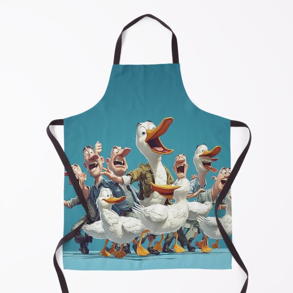 Item preview, Ducks vs Men: An Unexpected and Fun Battle designed and sold by DobermanFans.