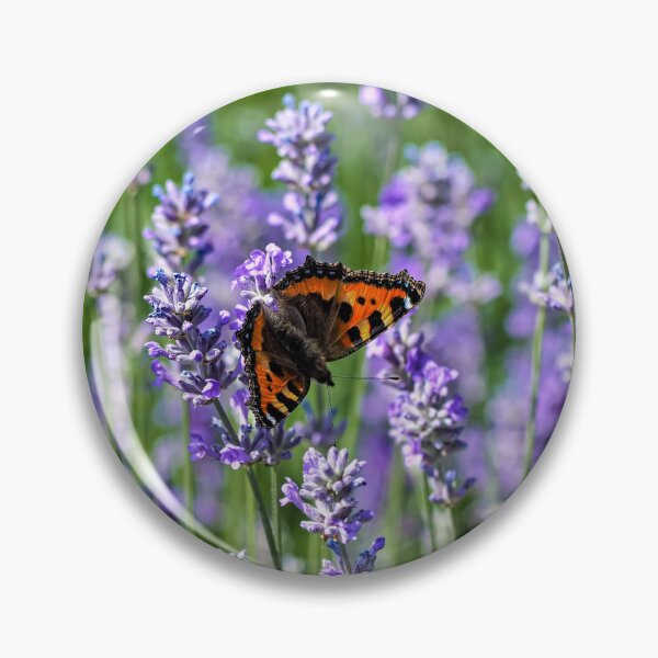 Item preview, Tortoiseshell Butterfly on Lavender designed and sold by ADCImages.
