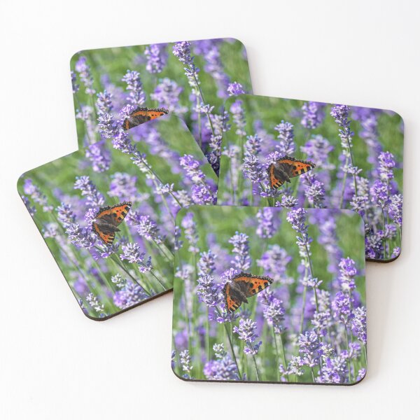 Item preview, Tortoiseshell Butterfly on Lavender designed and sold by ADCImages.