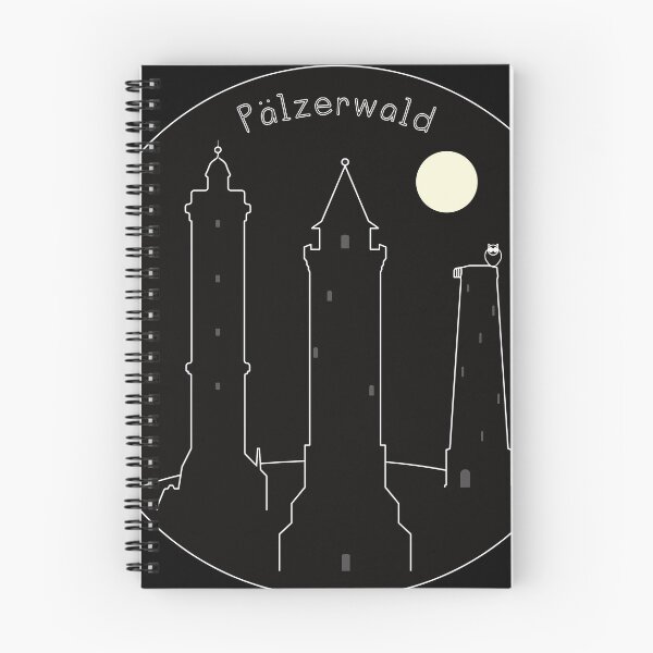 Item preview, Towers of the West Palatinate at night designed and sold by PalzShirts.
