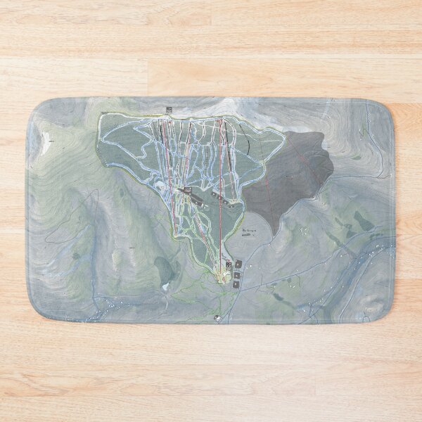 Artikelvorschau, Belleayre Resort Trail Map entworfen und verkauft von Mapsynergy.