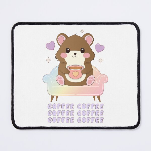 Item preview, Cute Coffee Hamster | Coffee Coffee designed and sold by Cosy Fox.