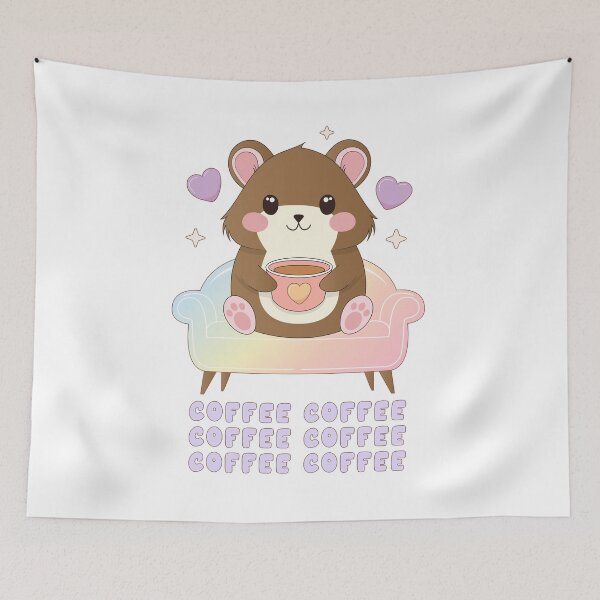 Item preview, Cute Coffee Hamster | Coffee Coffee designed and sold by Cosy Fox.