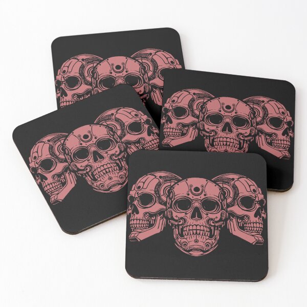 Item preview, 3 Robot Skulls 03 designed and sold by Reillustore X.