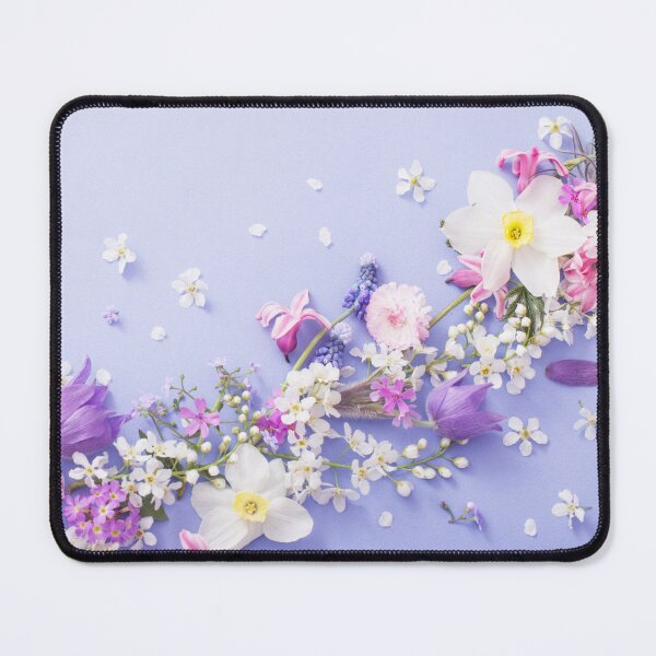 Item preview, Flowers On Lavender Background designed and sold by DsDesignArt.