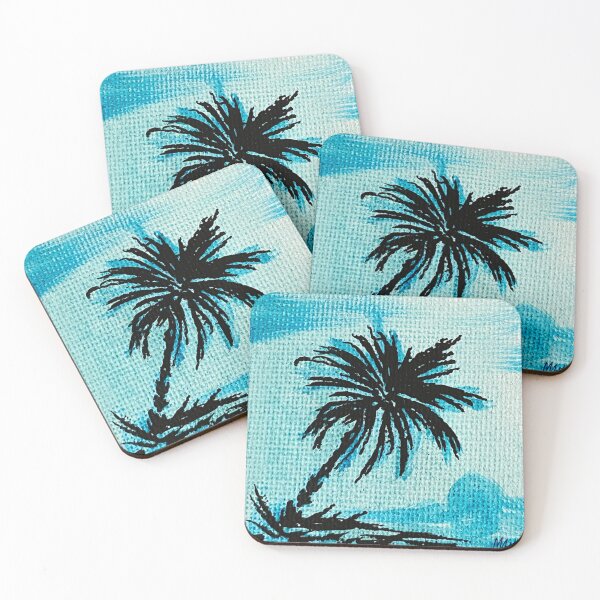 Item preview, Palm Tree Painting  designed and sold by MatrixTattoo.