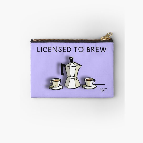 Item preview, Licensed To Brew (Purple) designed and sold by Virtual Pathfinder.