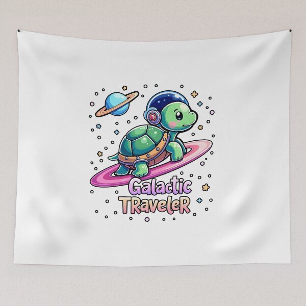 Item preview, Galactic Traveler – Turtle in Space designed and sold by Bulwshop.