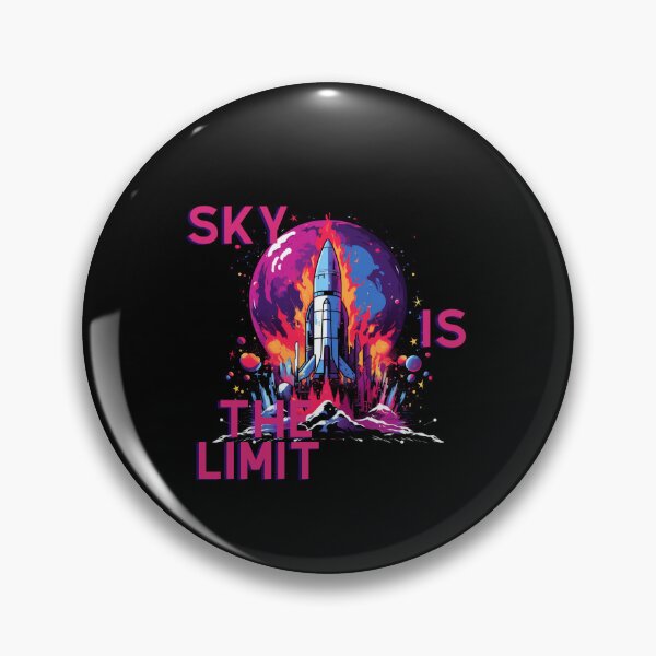 Item preview, Sky is The Limit quote designed and sold by SMARTKIT DESIGNAGENCY.