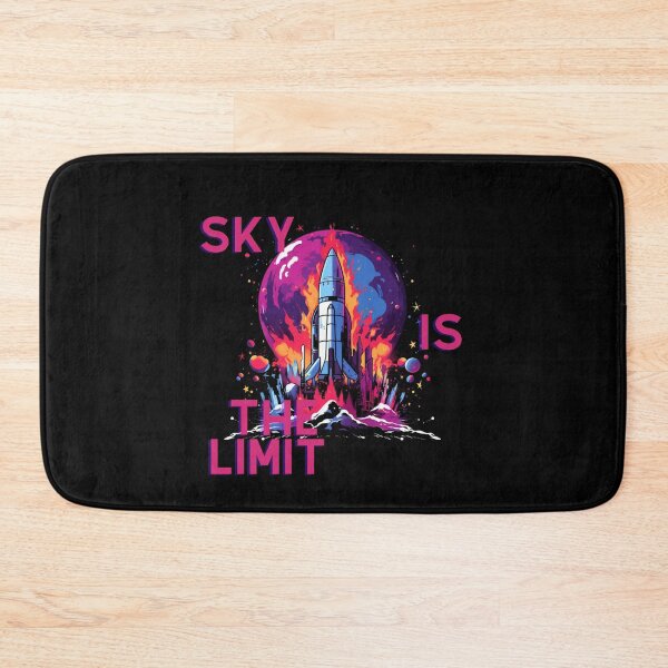 Item preview, Sky is The Limit quote designed and sold by SMARTKIT DESIGNAGENCY.