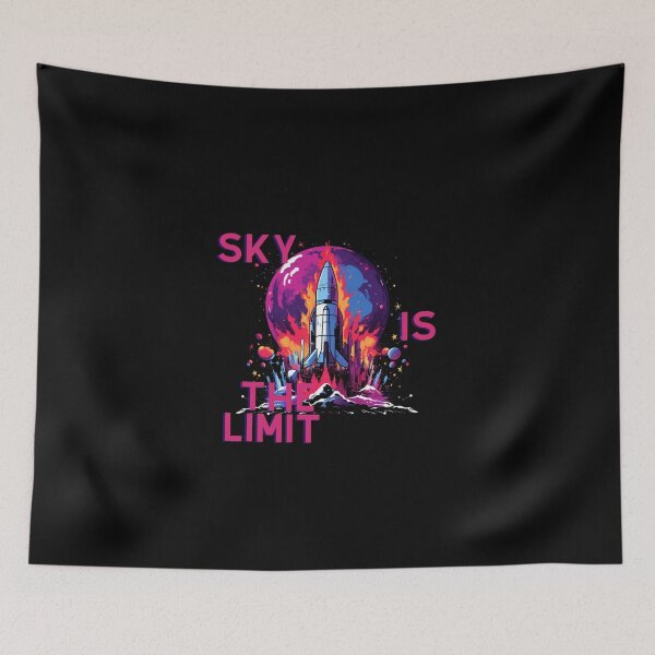 Item preview, Sky is The Limit quote designed and sold by SMARTKIT  DESIGNAGENCY.