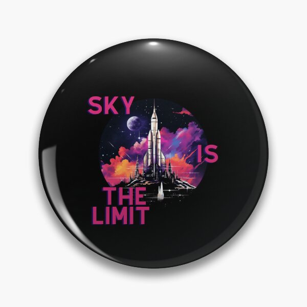 Item preview, Sky is The Limit quote designed and sold by SMARTKIT DESIGNAGENCY.